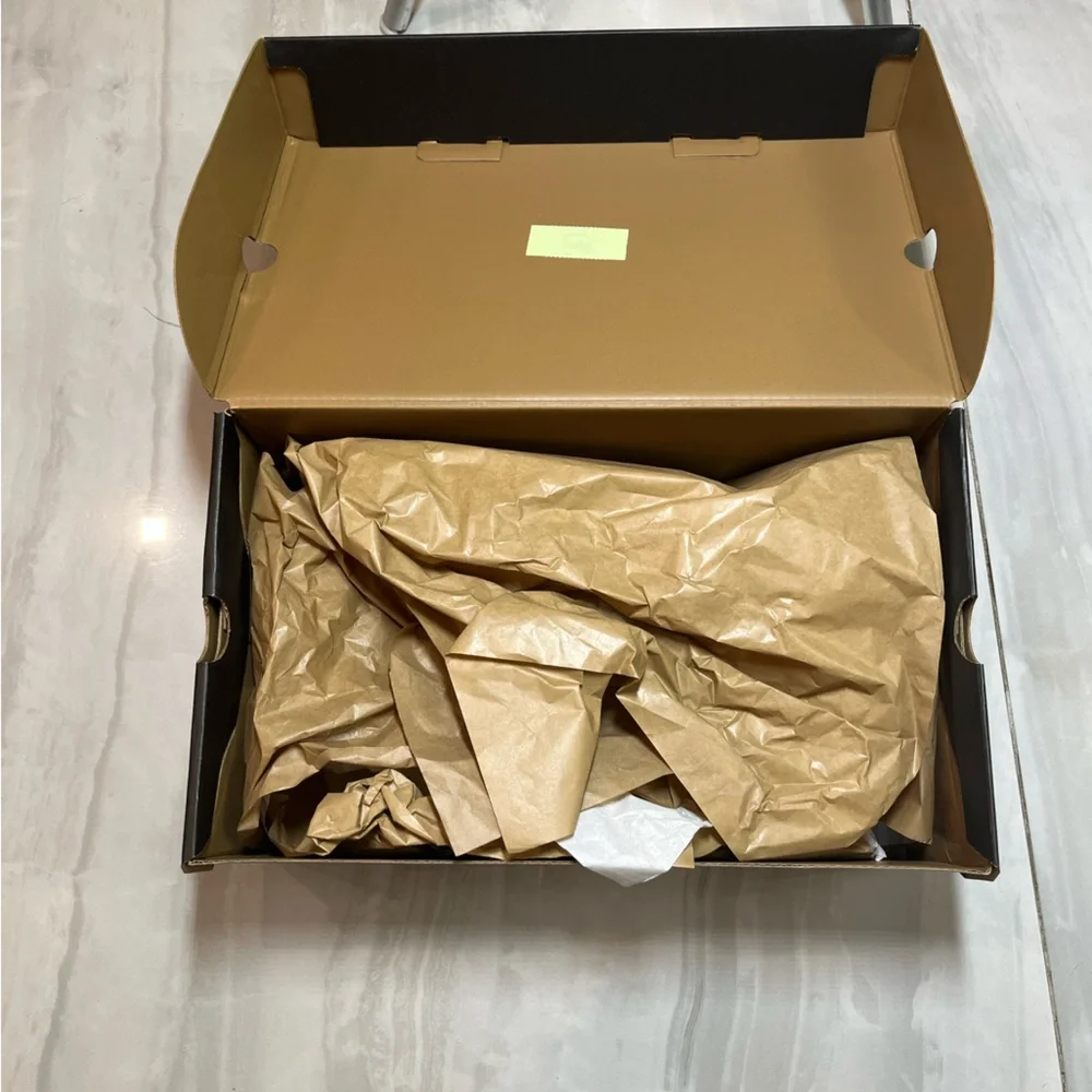 Empty BOSS Hugo Boss Shoe Box Large Black with Original Tissue Paper
